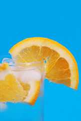 drinking oranges