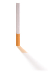 cigarette with reflection