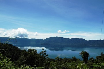 maninjau lake , sumatra , indonesia