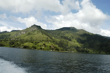 toba lake, sumatra , indonesia