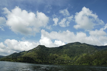 toba lake, sumatra , indonesia