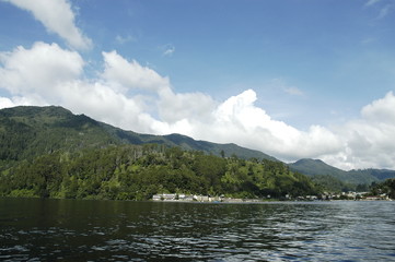 toba lake, sumatra , indonesia