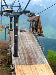 russia, sochi, caucasus, mountain alpik, intermedi