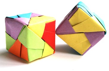 cubes origamie