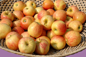 corbeille de pommes