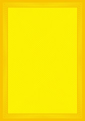 secure frame yellow background
