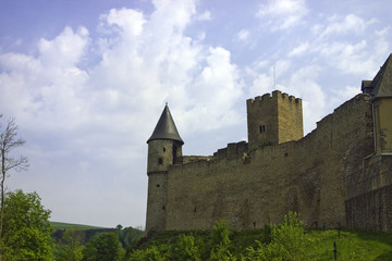Fototapeta na wymiar Castle Bourscheid