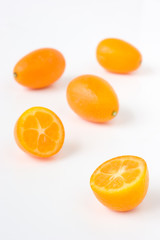 Fototapeta na wymiar loose kumquats