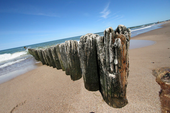 Fototapeta baltic sea in northern poland