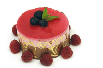 fruit mousse cake