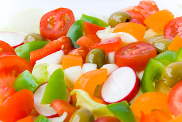 frischer,gemischter salat 4