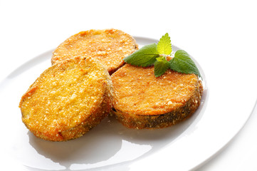 fried aubergines - 3459043