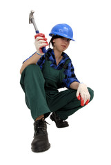 female worker