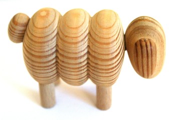 mouton en bois
