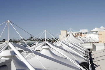 modern building roof