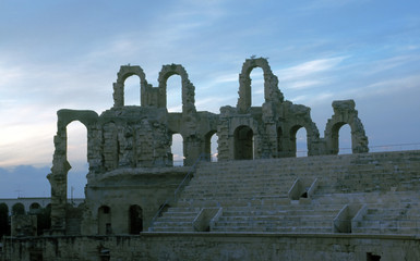 amphitheatre of el jem (tunisia)