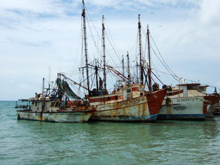 rusty old boats