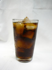 glass of soda