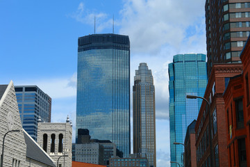 architecture, downtown minneapolis