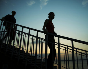 Fototapeta premium walking