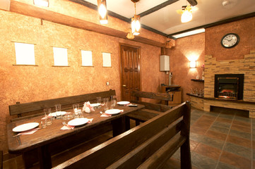wooden table