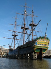 clipper ship, amsterdam