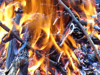 fire flames