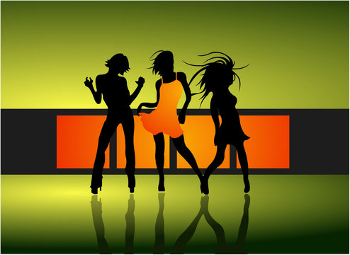 thee girls clubbing