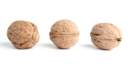 three walnuts