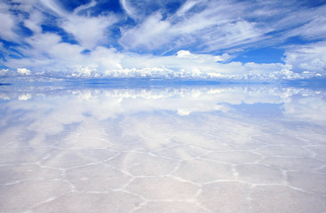 adventure on the bolivian salt-flats