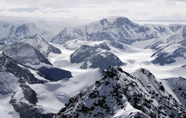 Fototapete Antarktis antarktische Berge