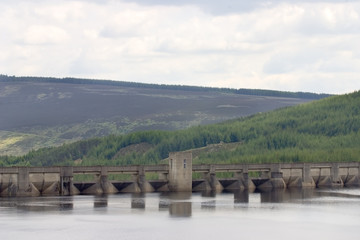 dam reflections at errochty