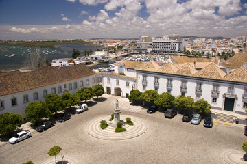 old town , faro , algarve