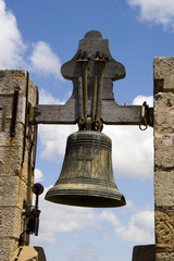 Fototapeta premium church bell largo da sé faro portugal