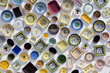 ceramic pottery,  algarve , portugal