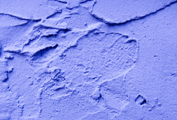 blue stucco