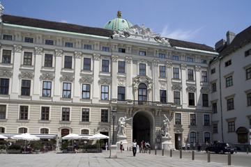 Fototapeta premium innerer burghof, wien