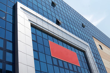 Obraz premium modern glass bilding
