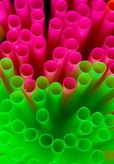 fluoro straws