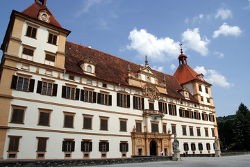 Fototapeta premium schloss eggenberg in graz, austria