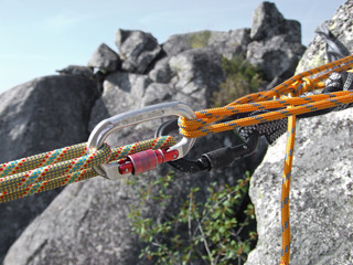 equipamento de escalada