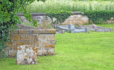 corner of cemetary