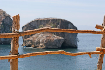 Fototapeta premium safety fence