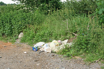 pollution in a rural environment