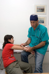 doctor visiting