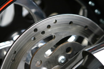bike brake detail