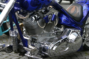Fototapeta na wymiar bike engine