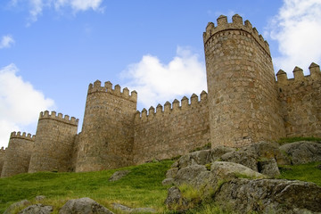 Fototapeta na wymiar medieval fortification