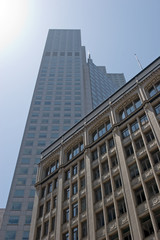 Fototapeta na wymiar san francisco office buildings