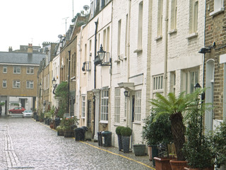 houses in a london mews